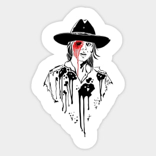 Carl Grimes Sticker